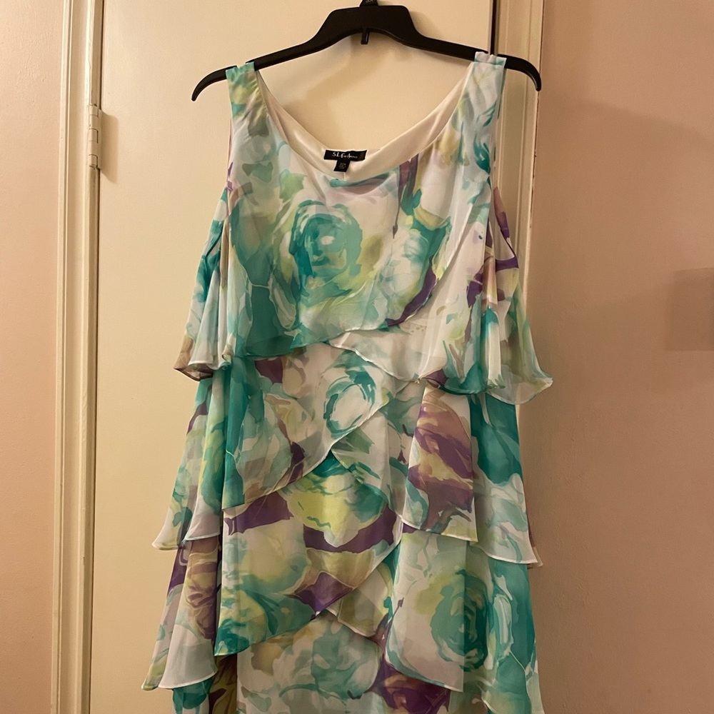 Drop waist Spring/Summer floral dress